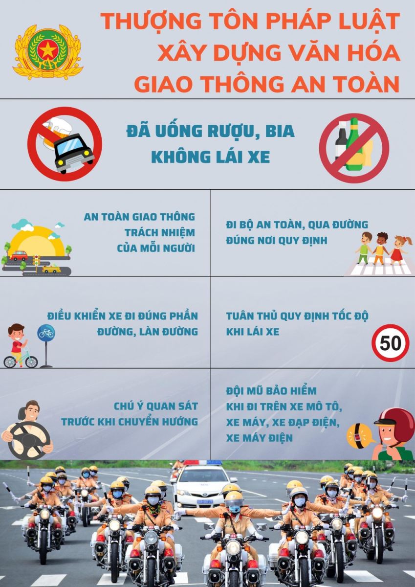 Tuyên truyền pháp luật về an toàn giao thông cho mọi người