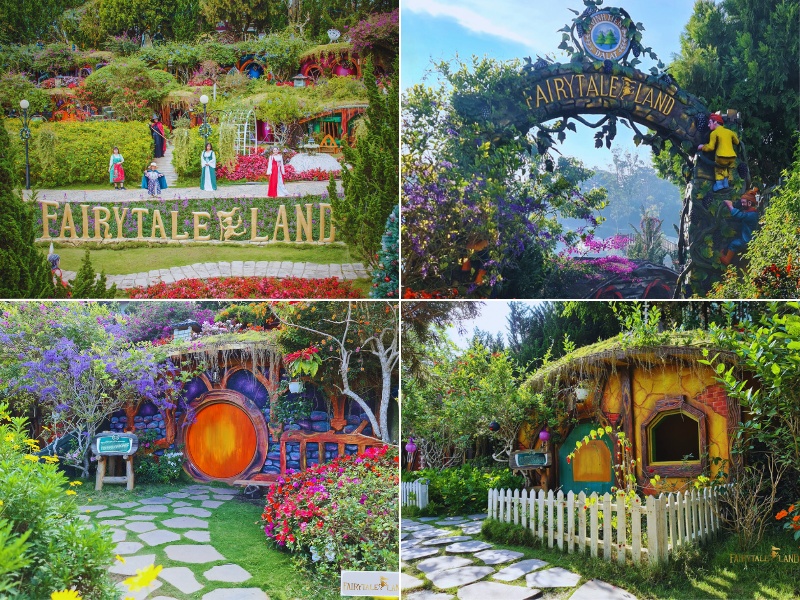 Review khu vườn làng cổ tích Dalat Fairytale Land - Giá vé 2025