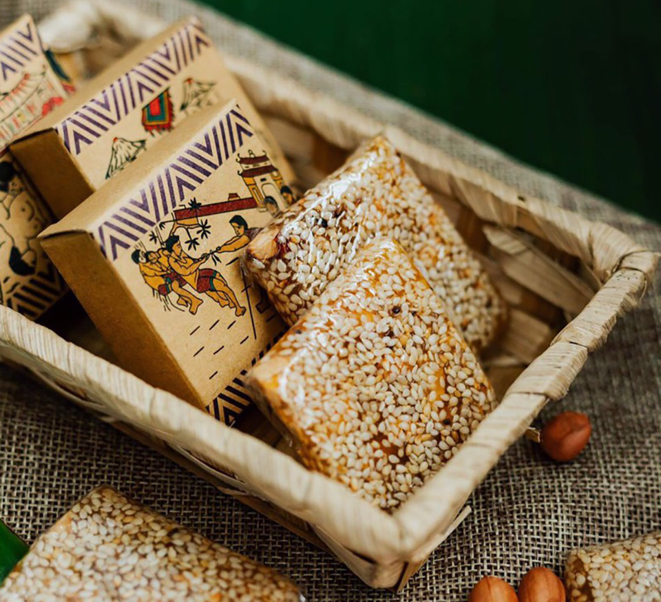 Ngọt dẻo món mè xửng, đặc sản đất cố đô Huế