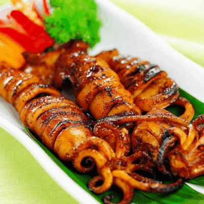 Mực Nướng Sa Tế Cam Ranh