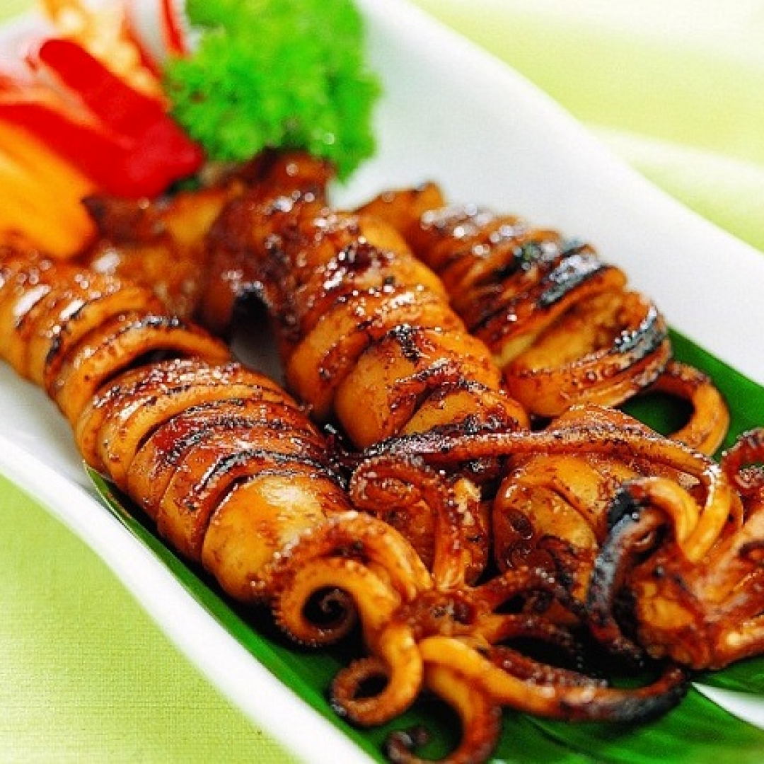 Mực Nướng Sa Tế Cam Ranh