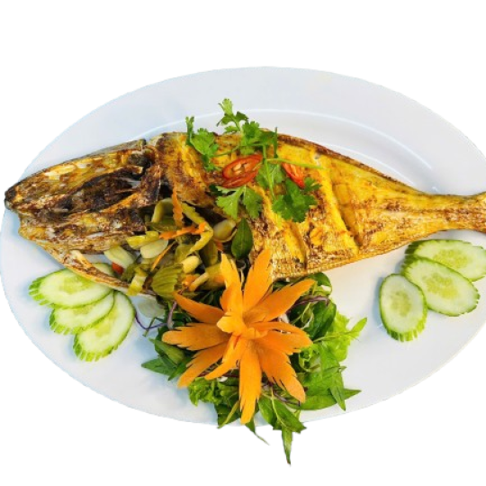 Cá Bò Da Nướng Muối Ớt