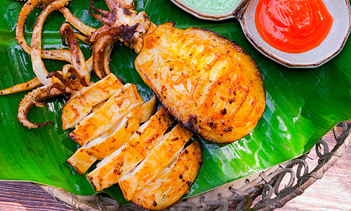 Cách làm mực nướng sa tế cực ngon tại nhà - JEJU Organic