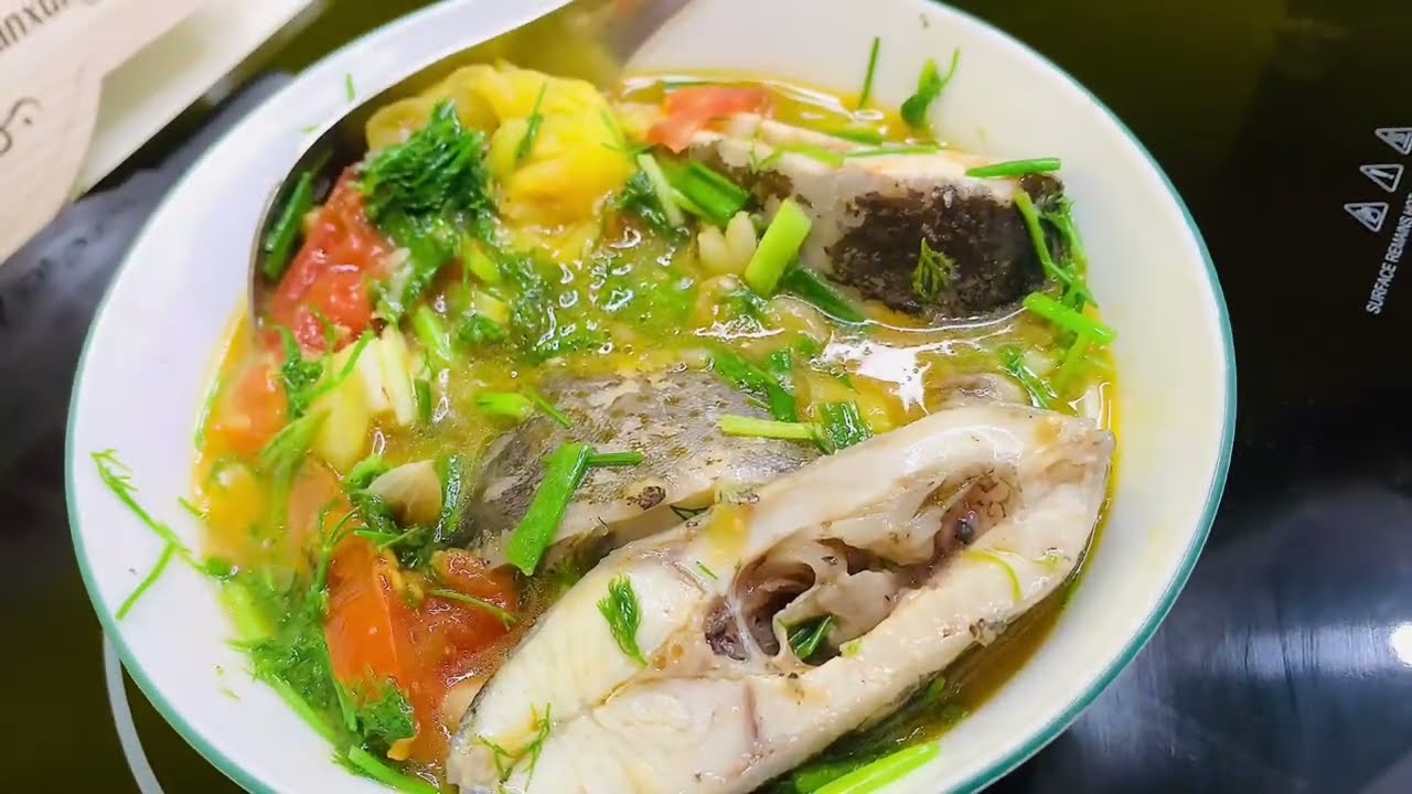 CÁ DÌA NẤU CANH CHUA