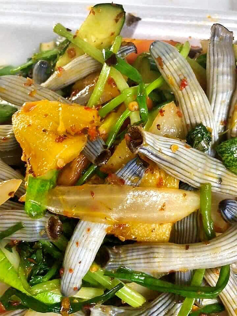 Sá Sùng Xào Chua Ngọt Ngon Bổ Dưỡng