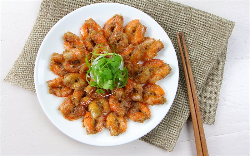 Cách thực hiện món tép rang nước dừa I Tép rang nước dừa