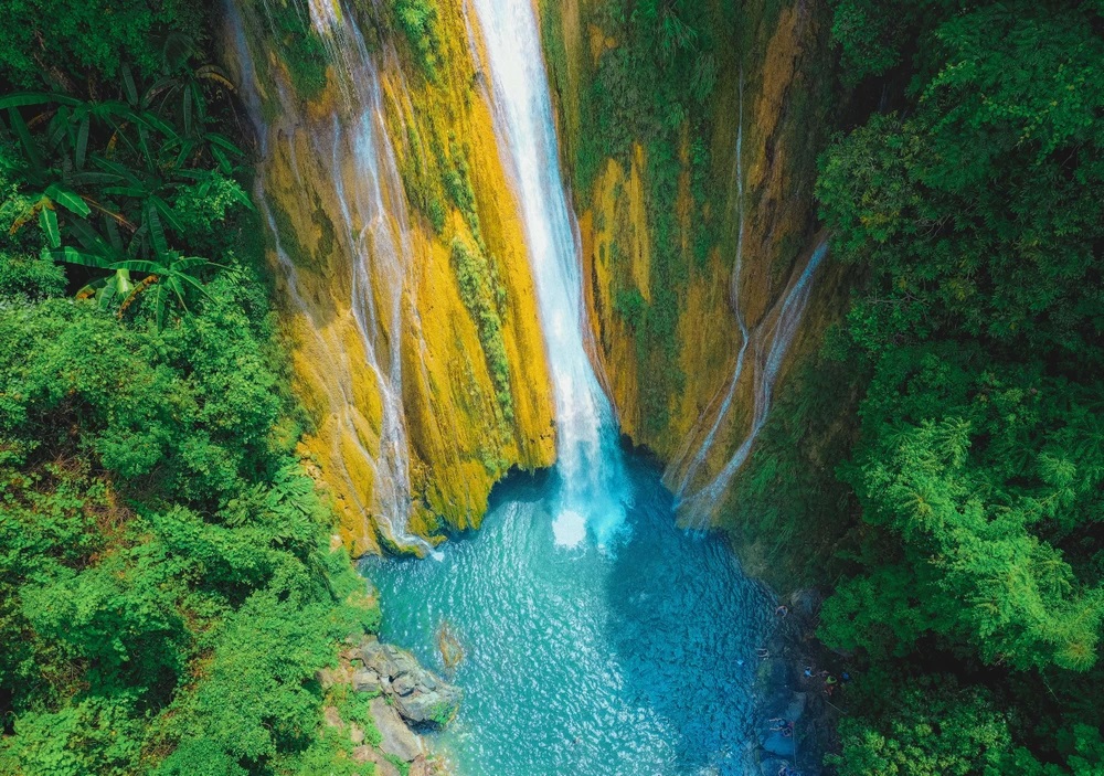 Thác Nặm Me - biểu tượng của vùng đất Tuyên Quang