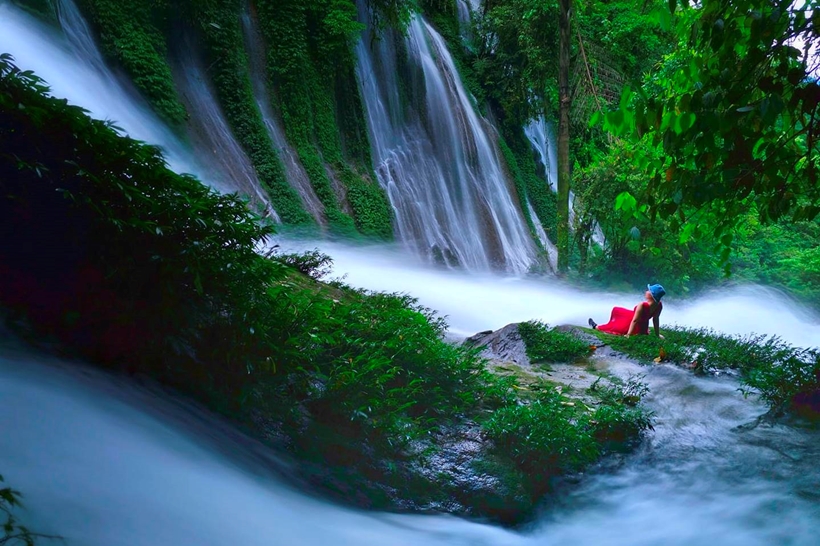 Đến Lai Châu, chơi thác Nậm Lúc