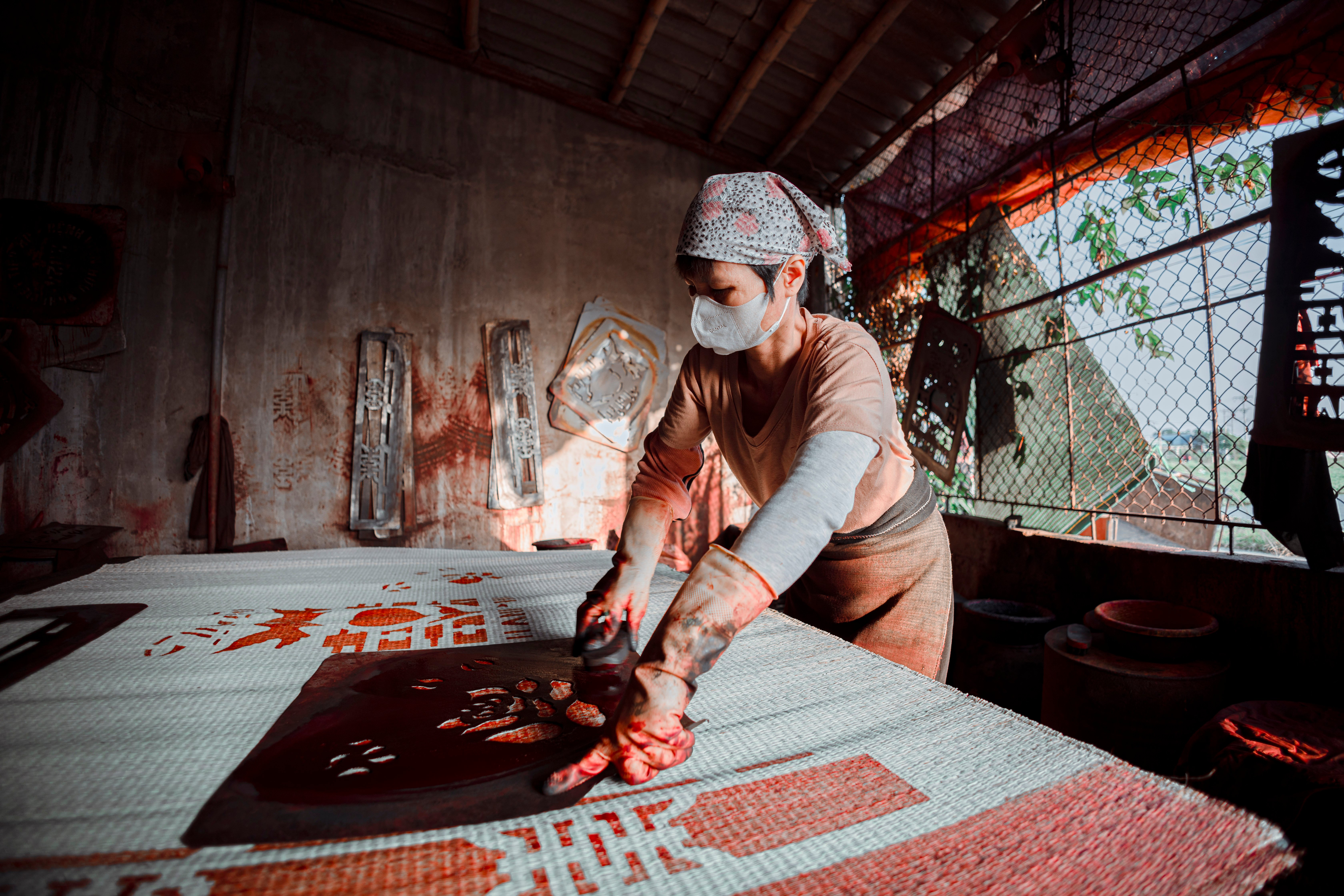 Làng nghề chiếu Hới - nơi gửi gắm hồn quê Thái Bình