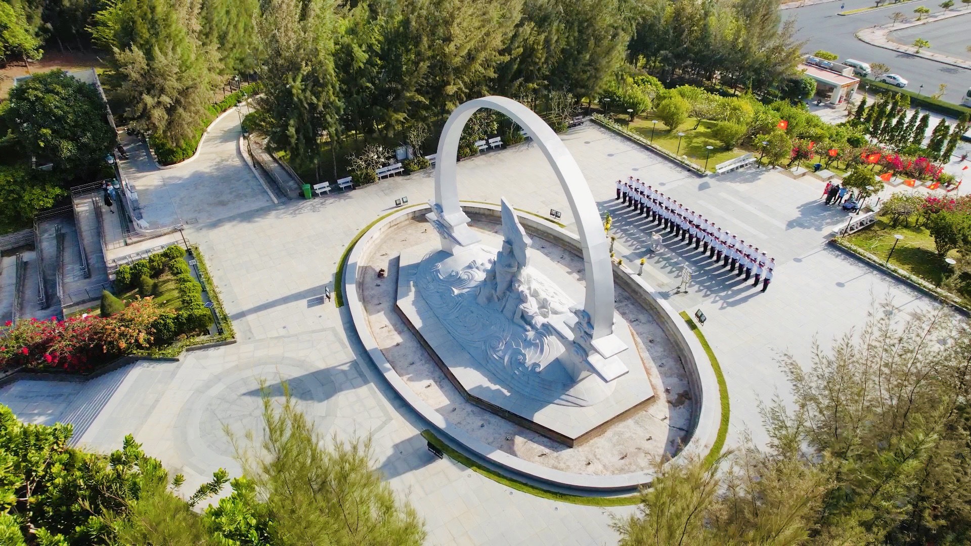 Tháng 3 lại về tại Khu tưởng niệm Gạc Ma