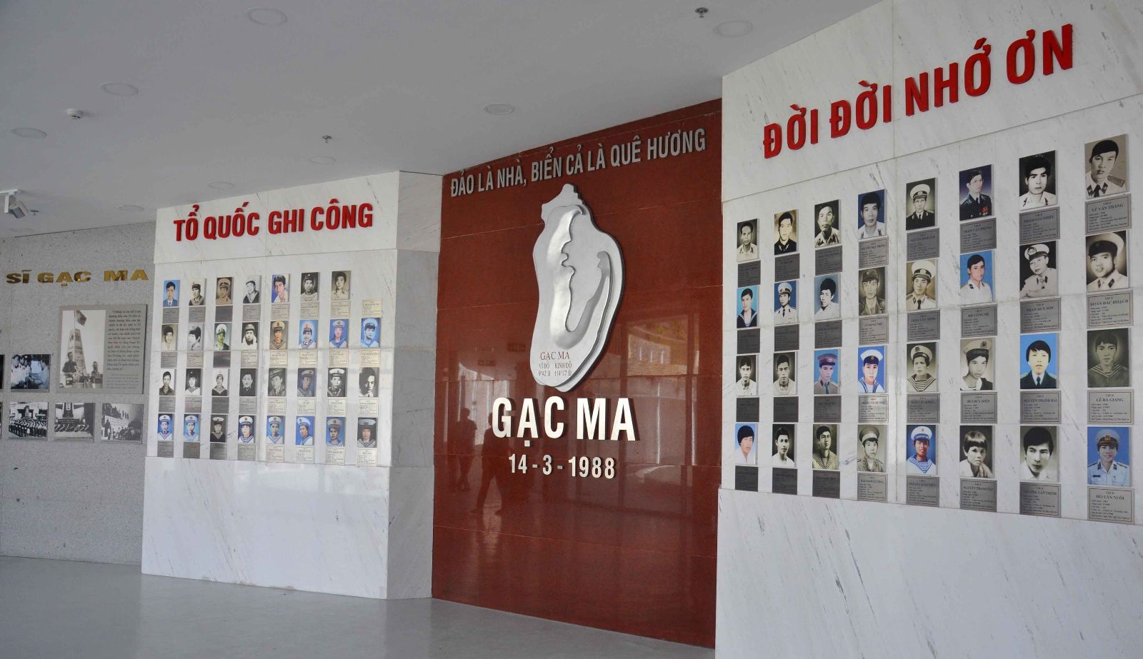 Khu tưởng niệm chiến sĩ Gạc Ma “địa chỉ đỏ” giáo dục chủ quyền biển đảo cho thế hệ trẻ