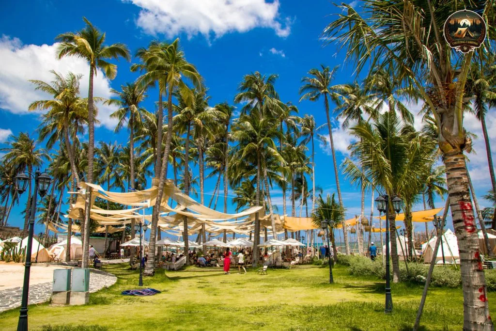 Review Hanna Beach Mũi Né - thiên đường sống ảo cực chill theo phong cách Âu Mỹ - Cửu Long Camping - Cắm Trại Miền Tây