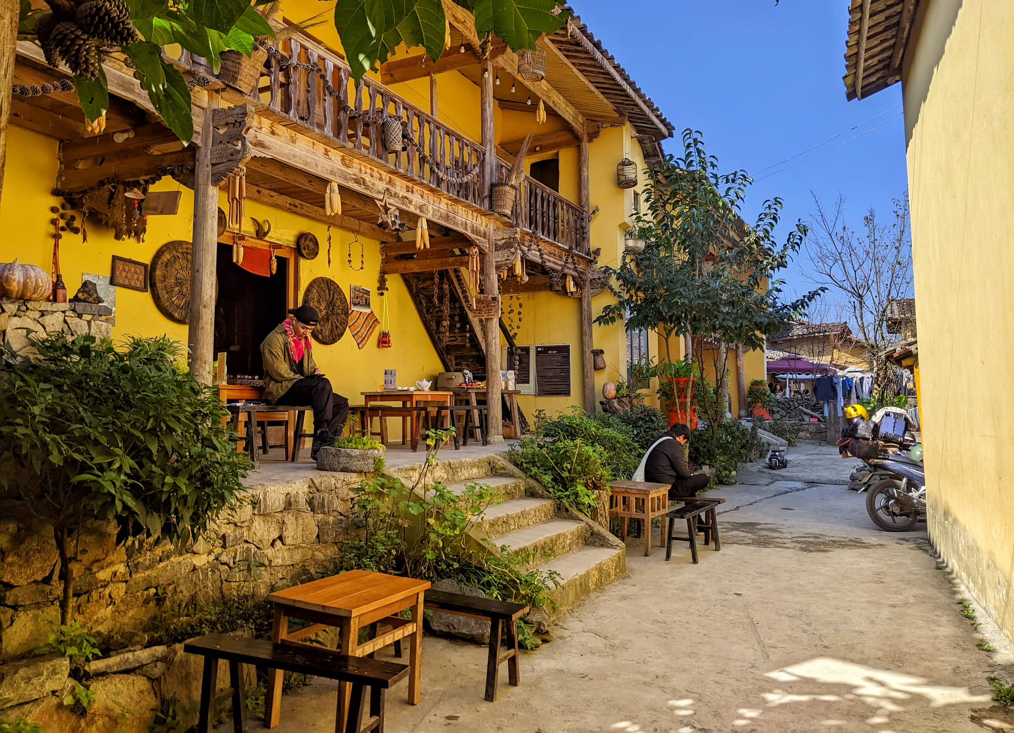 Mê mẩn từng góc homestay trong làng cổ Lô Lô Chải ở Hà Giang